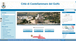 Desktop Screenshot of comune.castellammare.tp.it